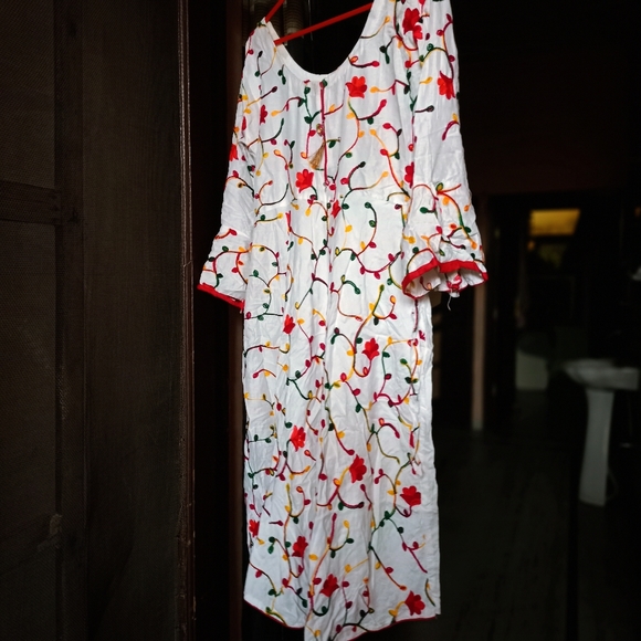 Anarkali kurta set with Palazzo and dupatta - Picture 7 of 7